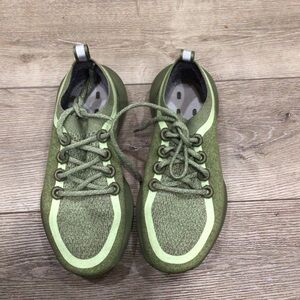 Allbirds Green TRS Trail Runners Lace Up Sneakers